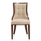 Manhattan Comfort Fifth Avenue Faux Leather Dining Chair (Set of Two) in Cream and Walnut DC008-CR - alternate 6